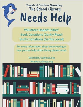 Eastshore Library Needs Your Help!