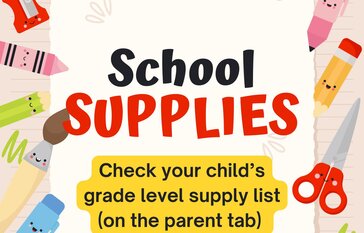 Check the Parent Tab for your student's supply list!