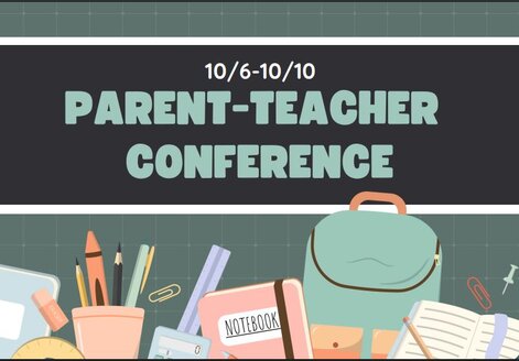 Conference Week is 10/6-10/10